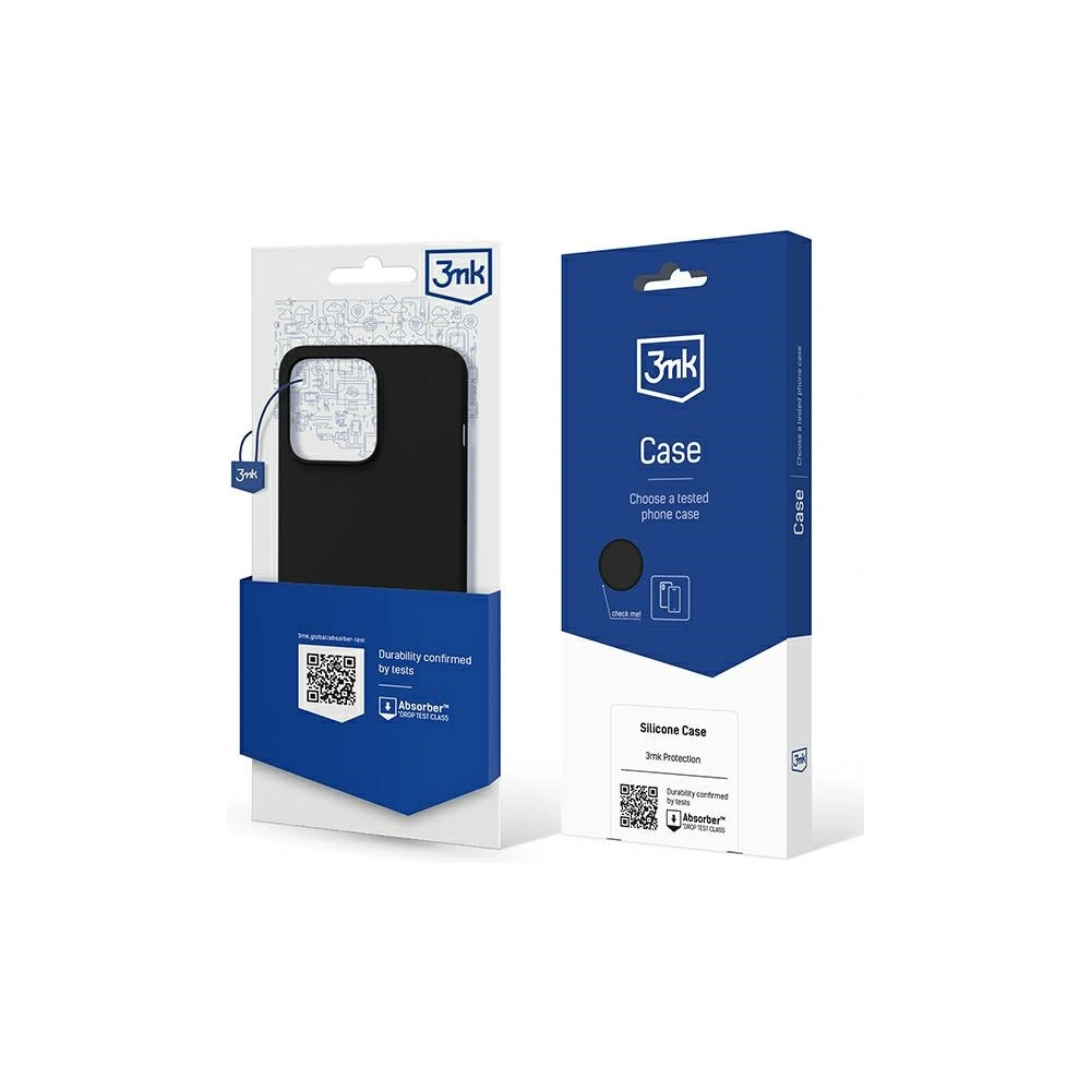 Hurtownia GSM - Etui 3MK silikonový kryt Apple iPhone 14 Pro černý/black - 3MK4716 - {ean13} - Hurt
