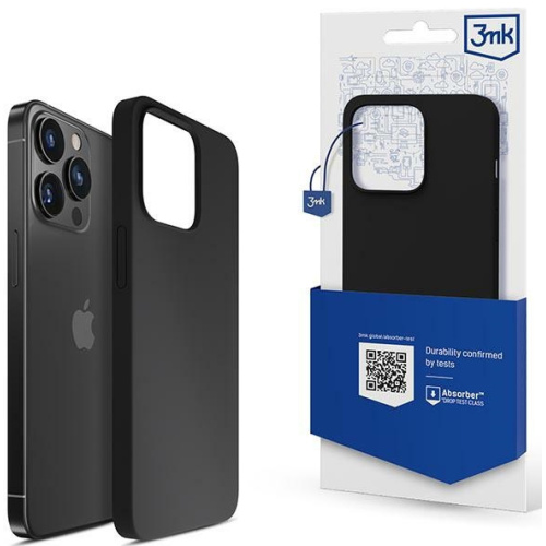 3MK Distributor - 5903108499101 - 3MK4717 - Case 3MK Silicone Case Apple iPhone 14 Pro Max black/black - B2B homescreen