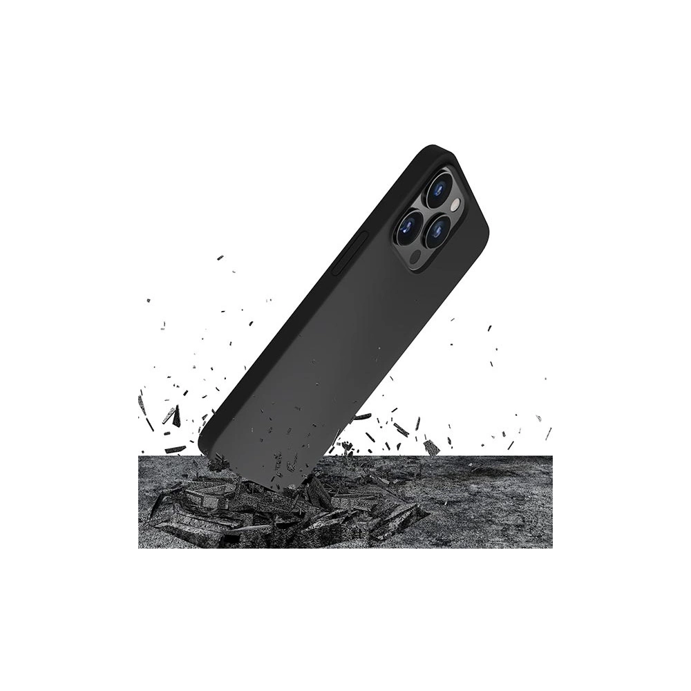 Hurtownia GSM - Etui 3MK silikonový kryt Apple iPhone 14 Pro Max černý/black - 3MK4717 - {ean13} - Hurt