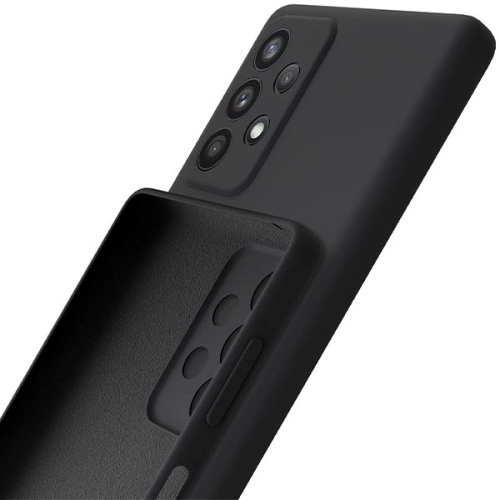 Etui 3MK Silicone Case Samsung Galaxy A13 4G czarny/black