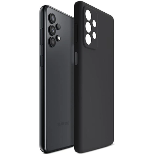 Etui 3MK Silicone Case Samsung Galaxy A13 4G czarny/black