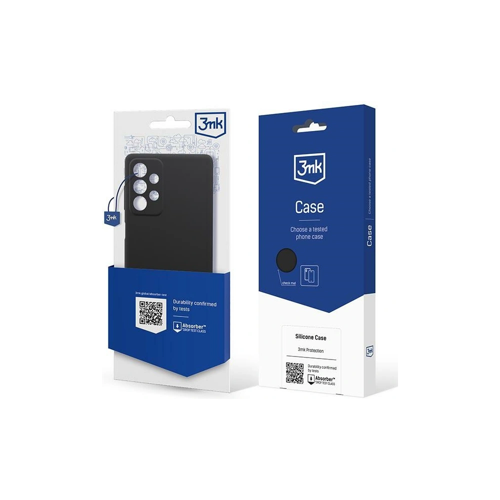 Hurtownia GSM - Etui 3MK szilikon tok Samsung Galaxy A13 4G fekete/black - 3MK4718 - {ean13} - Hurt