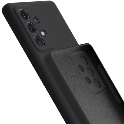 Etui 3MK Silicone Case Samsung Galaxy A53 5G czarny/black