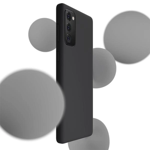 Etui 3MK Silicone Case Samsung Galaxy S20 FE czarny/black