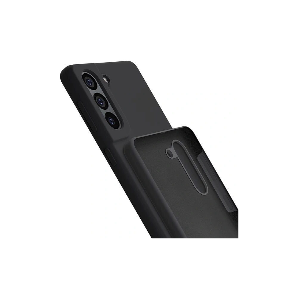 Hurtownia GSM - Etui 3MK Silikonhülle Samsung Galaxy S21 FE schwarz/black - 3MK4723 - {ean13} - Hurt