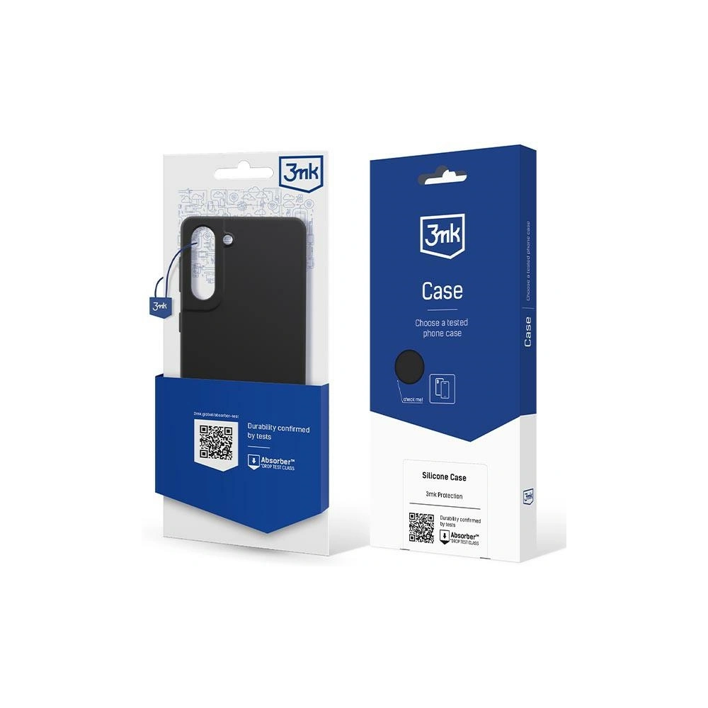 Hurtownia GSM - Etui 3MK Silicone Case Samsung Galaxy S21 FE negru/black - 3MK4723 - {ean13} - Hurt