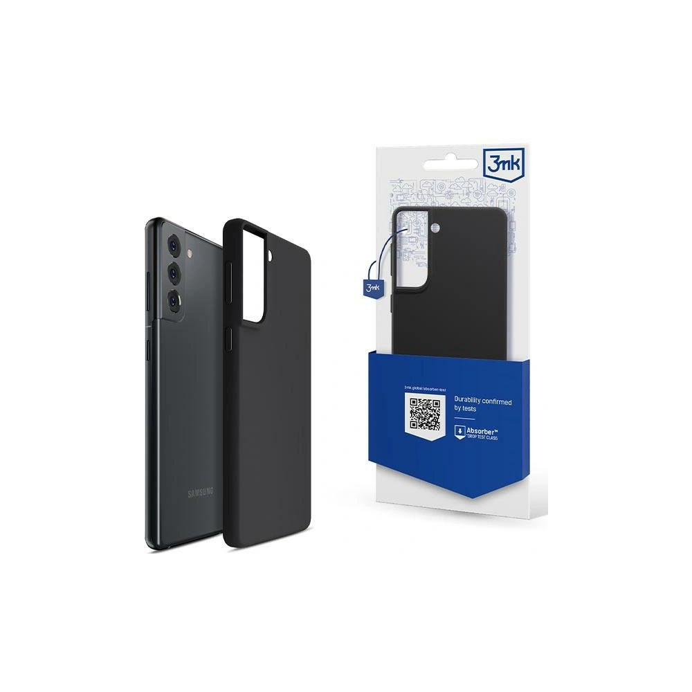 Hurtownia GSM - Etui 3MK szilikon tok Samsung Galaxy S22 fekete/black - 3MK4724 - {ean13} - Hurt