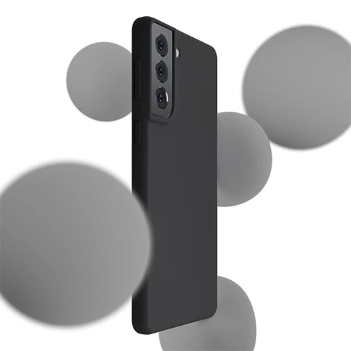 Etui 3MK Silicone Case Samsung Galaxy S22 czarny/black