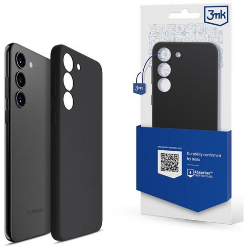 3MK Distributor - 5903108499262 - 3MK4725 - Case 3MK Silicone Case Samsung Galaxy S23 black/black - B2B homescreen