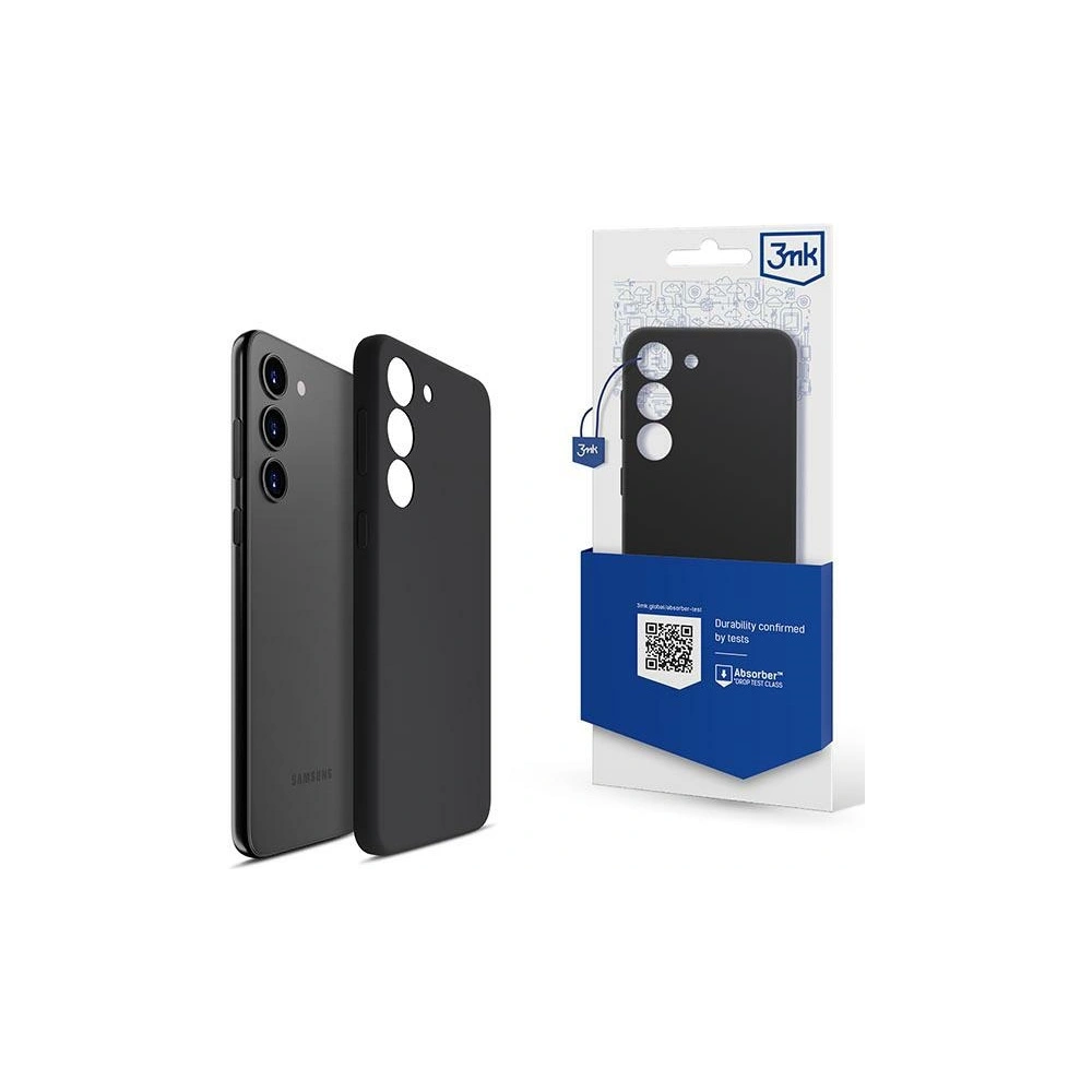 Hurtownia GSM - Etui 3MK Silicone Case Samsung Galaxy S23 negru/black - 3MK4725 - {ean13} - Hurt