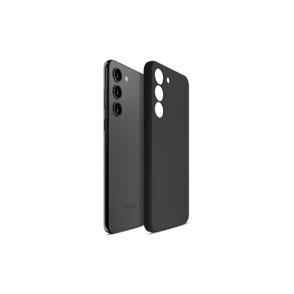 Hurtownia GSM - Etui 3MK szilikon tok Samsung Galaxy S23 fekete/black - 3MK4725 - {ean13} - Hurt