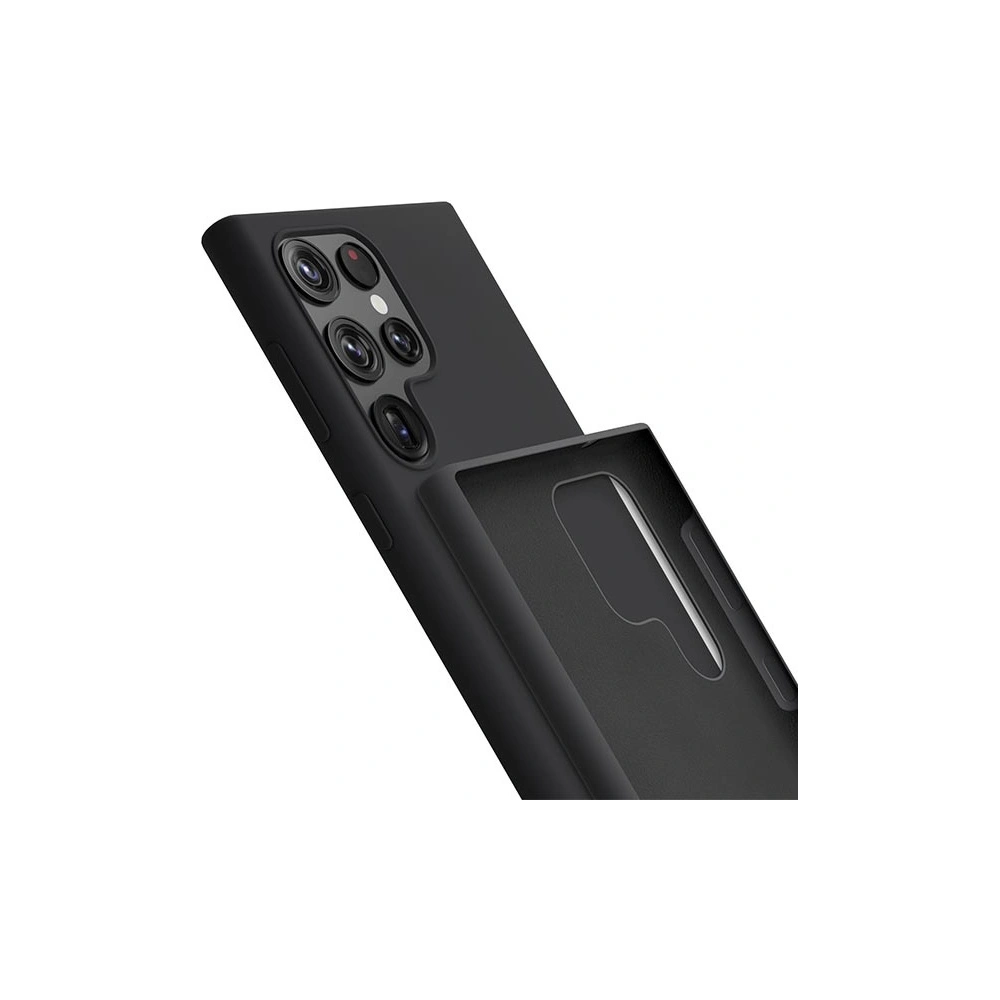 Hurtownia GSM - Etui 3MK silikonový kryt Samsung Galaxy S23 Ultra černý/black - 3MK4726 - {ean13} - Hurt