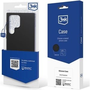 Wholesale Case 3MK Silicone Case Samsung Galaxy S23 Ultra black/black - 3MK4726 - {ean13} - Hurt