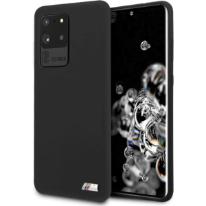 Wholesale Case BMW BMHCS69MSILBK Samsung Galaxy S20 Ultra black/black Silicone M Collection - BMW414 - {ean13} - Hurt
