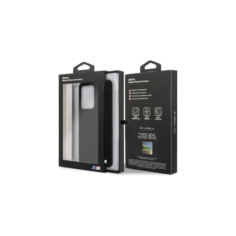 Hurtownia GSM - Etui BMW BMHCS69MSILBK Samsung Galaxy S20 Ultra fekete/sz black Silicone M Collection - BMW414 - {ean13} - Hurt