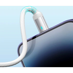 Kábel Joyroom A10 Series USB-A/Lightning 2.4A 1,2m fehér