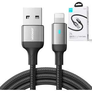 Kabel Joyroom A10 Series USB-A/Lightning 2.4A 2m czarny