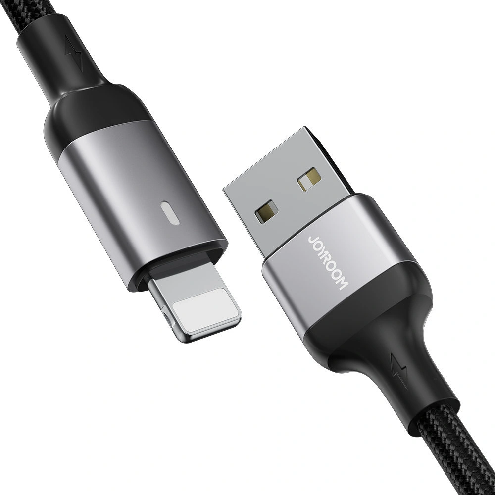 Hurtownia GSM - Kabel Joyroom A10 Series USB-A/Lightning 2.4A 2m černý - JYR666 - {ean13} - Hurt