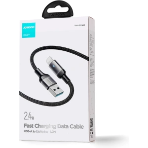 Hurtownia GSM - Kabel Joyroom A10 Series USB-A/Lightning 2.4A 1,2m czarny - JYR667 - {ean13} - Hurt