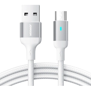 Wholesale Cable Joyroom USB-A/microUSB 2.4A 2m white - JYR668 - {ean13} - Hurt