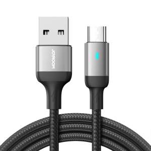 Kabel Joyroom USB-A/microUSB 2.4A 1,2m czarny