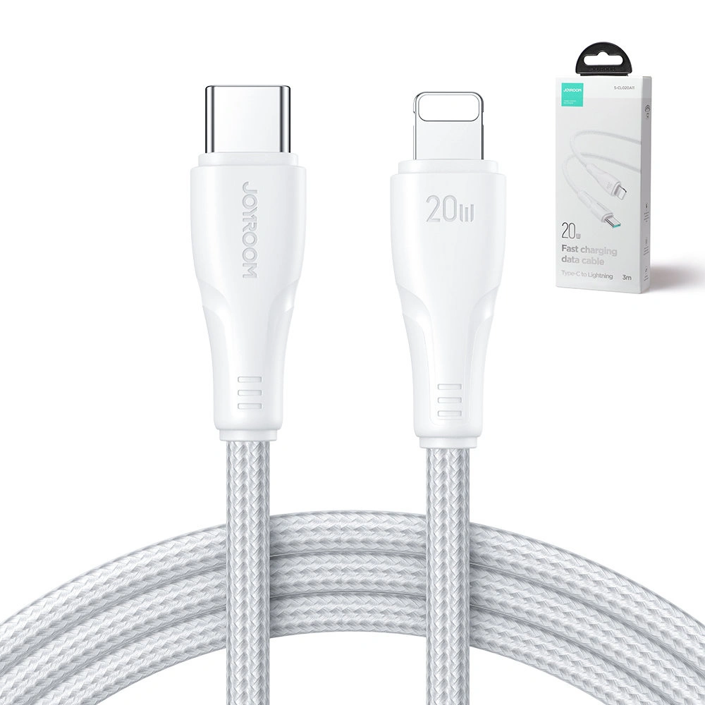 Hurtownia GSM - Kábel Joyroom Surpass Series USB-C/Lightning 20W 3m fehér - JYR672 - {ean13} - Hurt