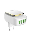 Hurtownia GSM - Ładowarka sieciowa LDNIO A4405 4USB, Lampa LED + kabel USB-C - LDN47 - {ean13} - Hurt