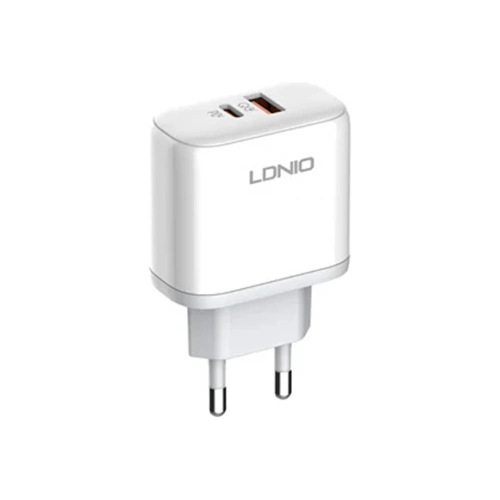 Hurtownia GSM - Hálózati töltő LDNIO A2526C USB, USB-C 45W + USB-C/USB-C kábel - LDN50 - {ean13} - Hurt