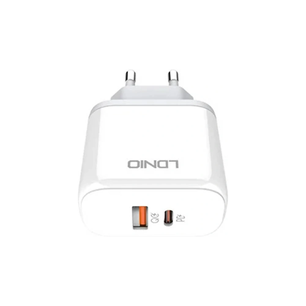 Hurtownia GSM - Hálózati töltő LDNIO A2526C USB, USB-C 45W + USB-C/USB-C kábel - LDN50 - {ean13} - Hurt