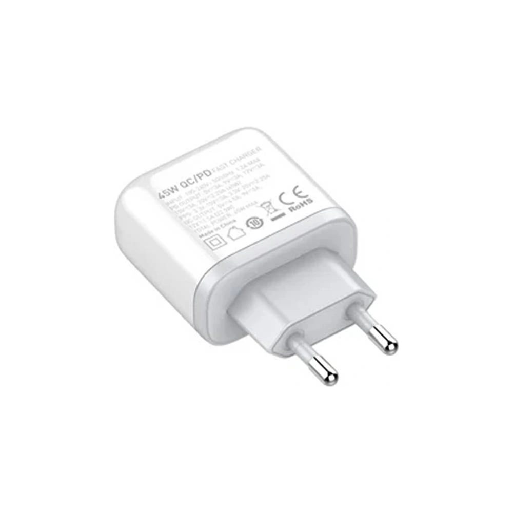Hurtownia GSM - Hálózati töltő LDNIO A2526C USB, USB-C 45W + USB-C/USB-C kábel - LDN50 - {ean13} - Hurt