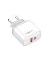 Hurtownia GSM - Ładowarka sieciowa LDNIO A2526C USB, USB-C 45W + kabel USB-C/USB-C - LDN50 - {ean13} - Hurt