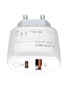 Hurtownia GSM - Hálózati töltő LDNIO A2424C USB, USB-C 20W + USB-C/USB-C kábel - LDN55 - {ean13} - Hurt