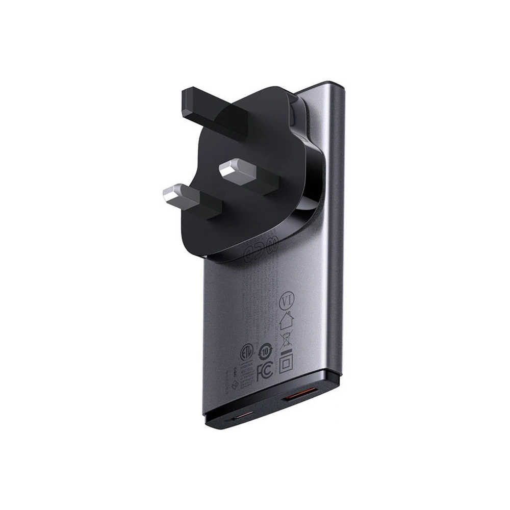Hurtownia GSM - Hálózati töltő Baseus GaN5, 65W, USB-C, USB-A - BSU3994 - {ean13} - Hurt