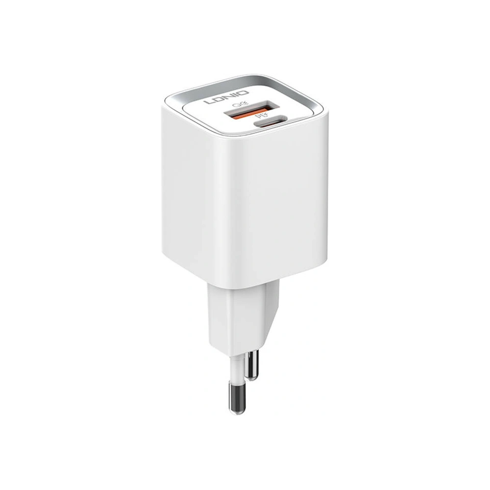 Hurtownia GSM - Hálózati töltő LDNIO A2318C USB, USB-C 20W + USB-C/USB-C kábel - LDN61 - {ean13} - Hurt