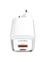Hurtownia GSM - Hálózati töltő LDNIO A2318C USB, USB-C 20W + USB-C/USB-C kábel - LDN61 - {ean13} - Hurt