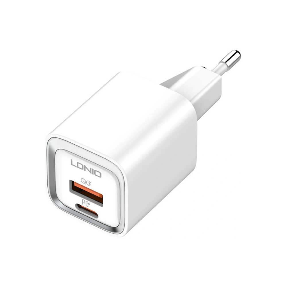 Hurtownia GSM - Hálózati töltő LDNIO A2318C USB, USB-C 20W + USB-C/USB-C kábel - LDN61 - {ean13} - Hurt