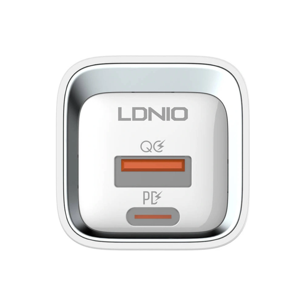 Hurtownia GSM - Hálózati töltő LDNIO A2318C USB, USB-C 20W + USB-C/Lightning kábel - LDN62 - {ean13} - Hurt