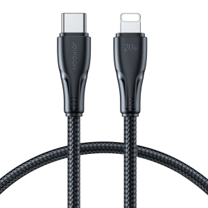 Kabel Joyroom Surpass Series USB-C/Lightning 20W 1,2 m schwarz