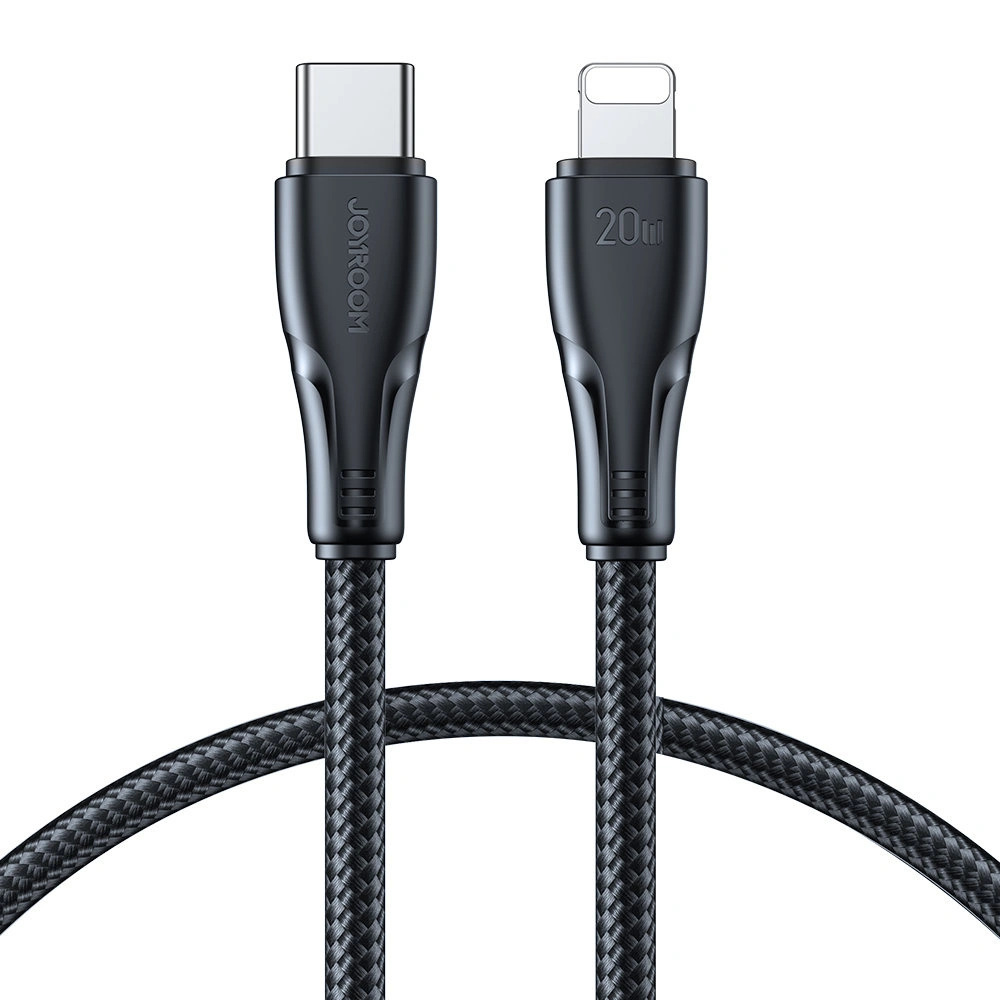 Hurtownia GSM - Cablu Joyroom Surpass Series USB-C/Lightning 20W 1,2 m negru - JYR677 - {ean13} - Hurt