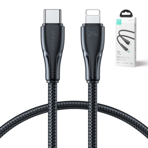 Kabel Joyroom Surpass Series USB-C/Lightning 20W 1,2 m schwarz