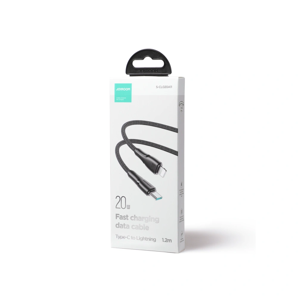 Hurtownia GSM - Kabel Joyroom Surpass Series USB-C/Lightning 20W 1,2 m černý - JYR677 - {ean13} - Hurt