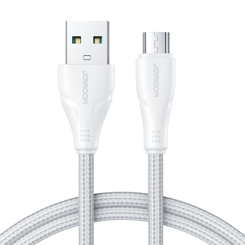 Hurtownia GSM - Kabel Joyroom Surpass Series USB-A/microUSB 2.4A 2m bílý - JYR678 - {ean13} - Hurt