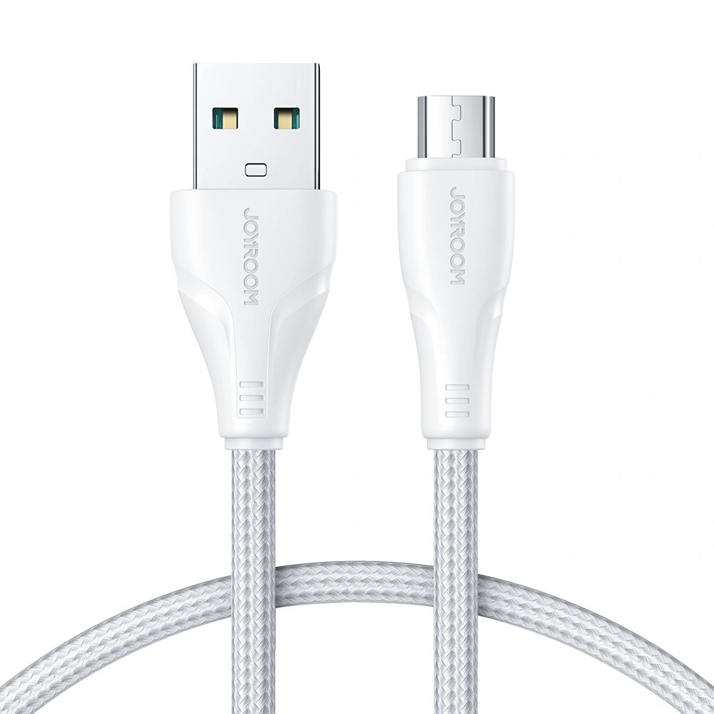 Hurtownia GSM - Cablul Joyroom Surpass Series USB-A/microUSB 2.4A 1,2 m alb - JYR679 - {ean13} - Hurt
