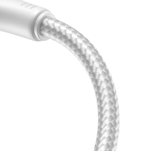 Kabel Joyroom Surpass Series USB-A/microUSB 2.4A 1,2 m biały