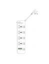 Wholesale Power strip with 4 AC outlets, 4x USB, LDNIO SC4408, 2500W (white) - LDN71 - {ean13} - Hurt