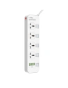 Hurtownia GSM - Listă de alimentare cu 4 prize AC, 4x USB, LDNIO SC4408, 2500W (alb) - LDN71 - {ean13} - Hurt