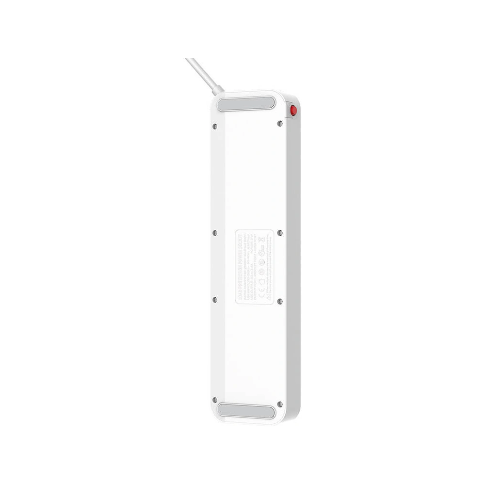 Hurtownia GSM - Listă de alimentare cu 4 prize AC, 4x USB, LDNIO SC4408, 2500W (alb) - LDN71 - {ean13} - Hurt