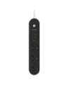 Power strip with 3 AC outlets, 3x USB, LDNIO SC3301, 2500W (gray)