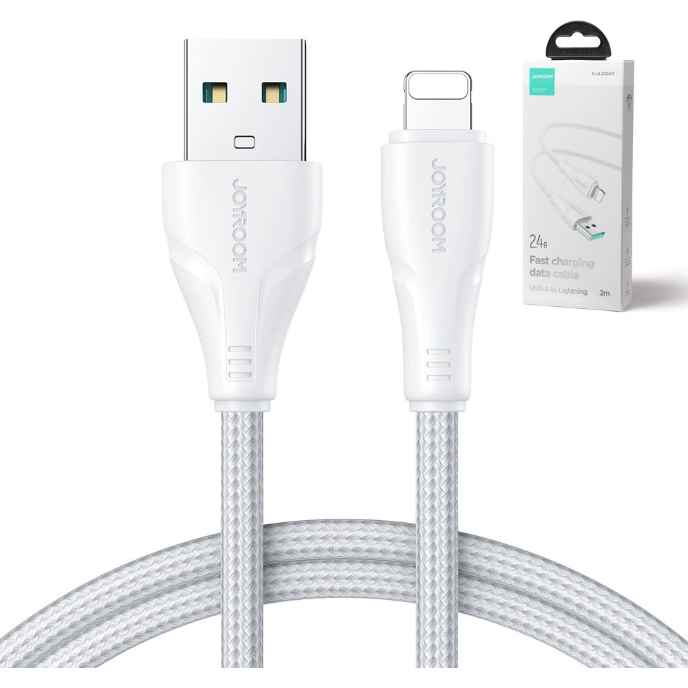 Hurtownia GSM - Kabel Joyroom Surpass Series USB-A/Lightning 2.4A 2m weiß - JYR683 - {ean13} - Hurt
