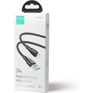 Hurtownia GSM - Kabel Joyroom Surpass Series USB-A/Lightning 2.4A 2m czarny - JYR685 - {ean13} - Hurt